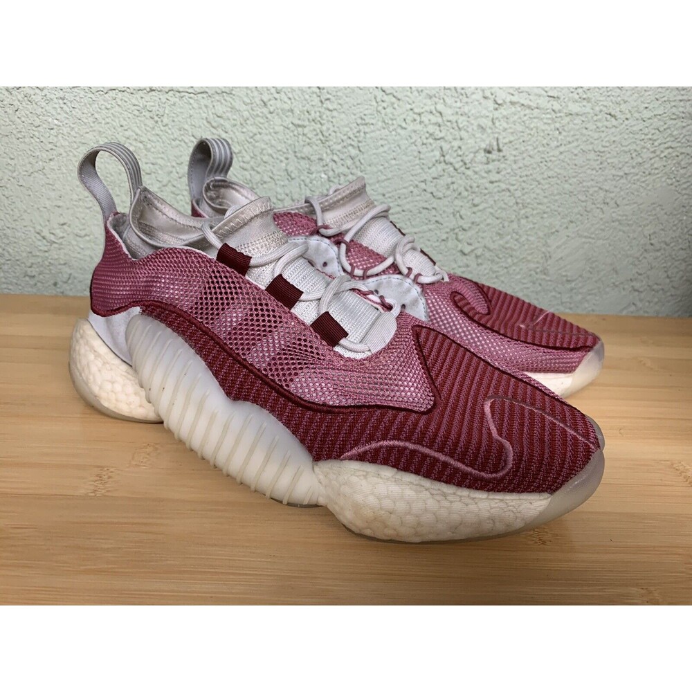 Adidas Crazy‎ BYW II Shoes Mens Size 10 Boost Low Trace Maroon Lace
